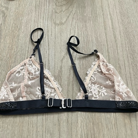 $239 Avery Rose Lingerie Sz Medium Jenny Bra Swarovski Crystals Limited Edition - Picture 5 of 6